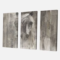 Farm HorseToile Canvas Wall Art Print