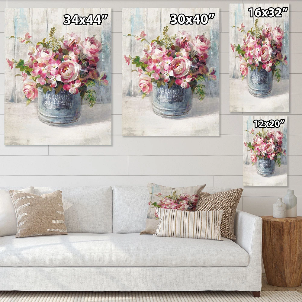 Maison Des Fleurs III  Wall Art