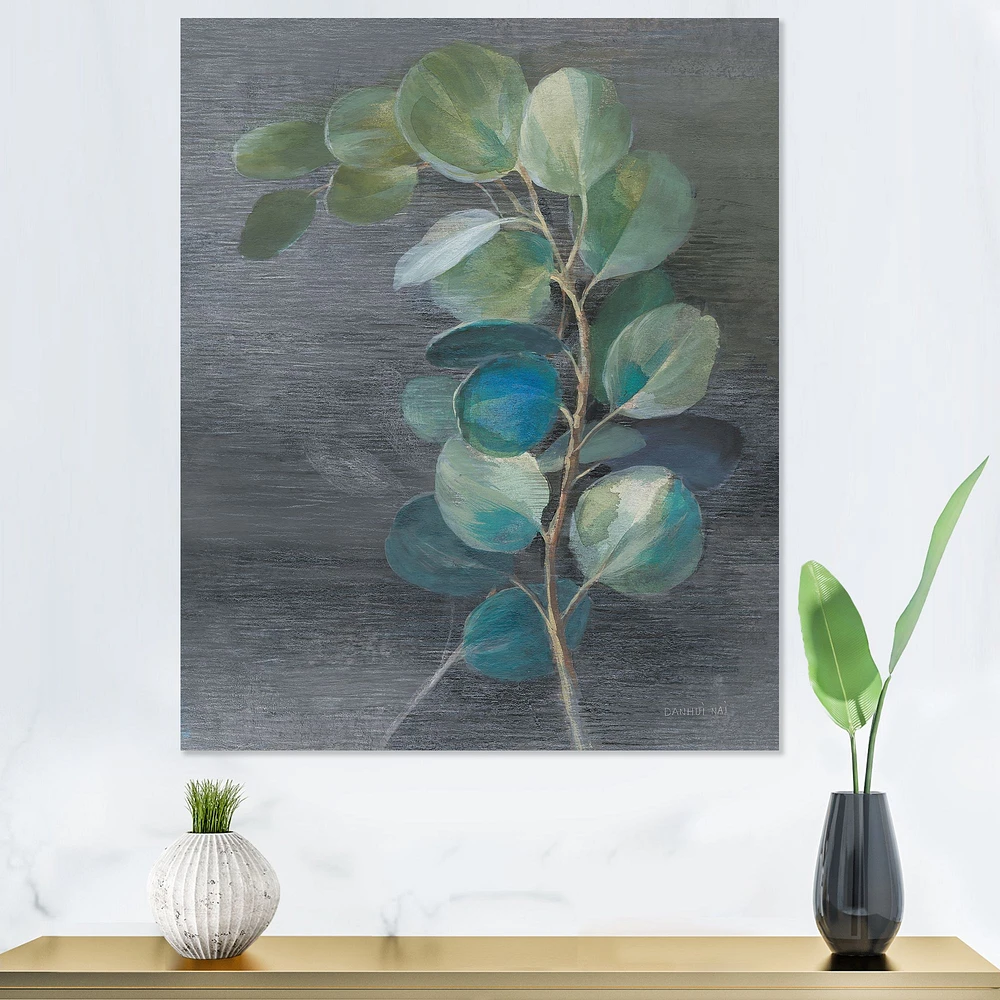 Fresh Leaves II  Canvas Wall Art Print