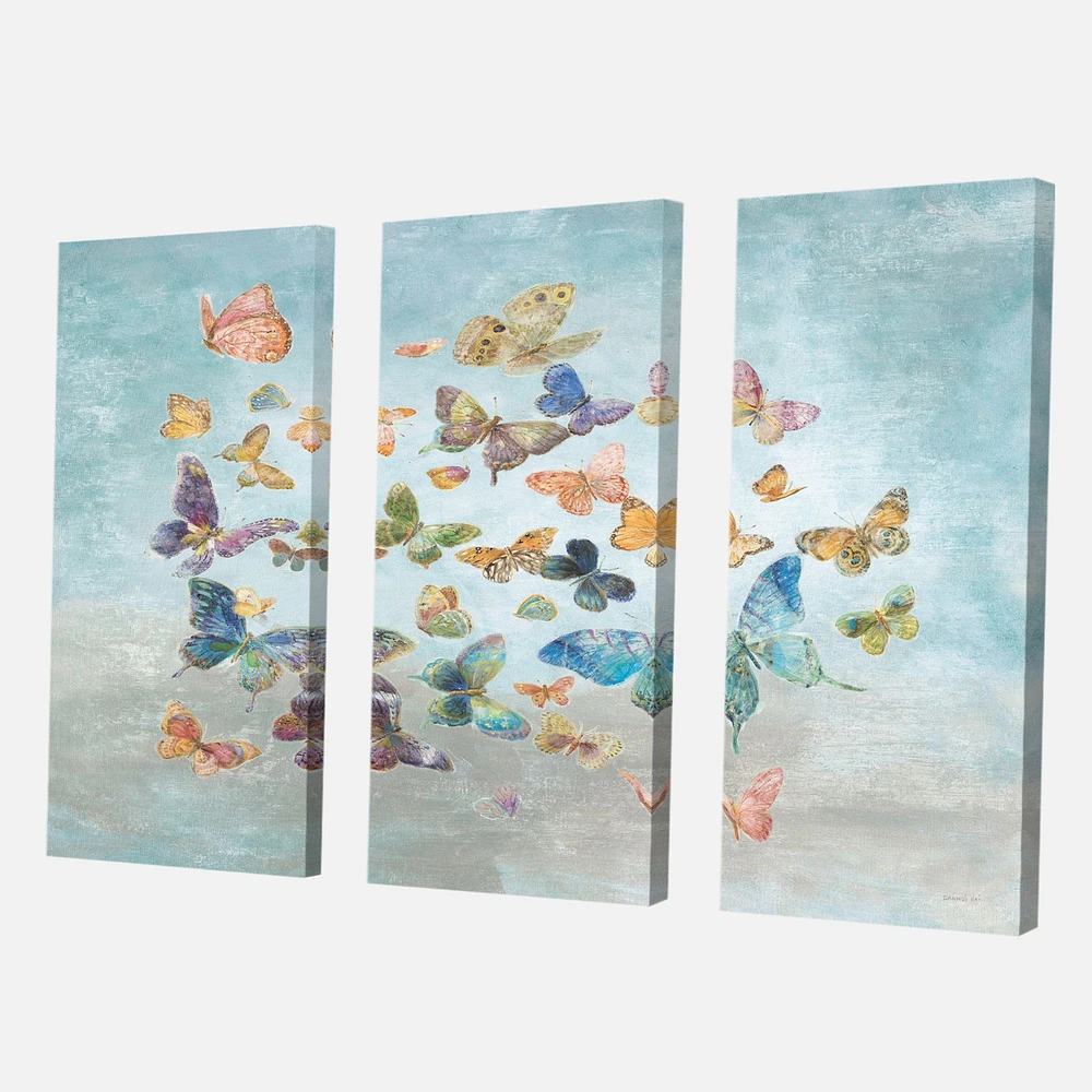 Toile « Butterflies Dancing I