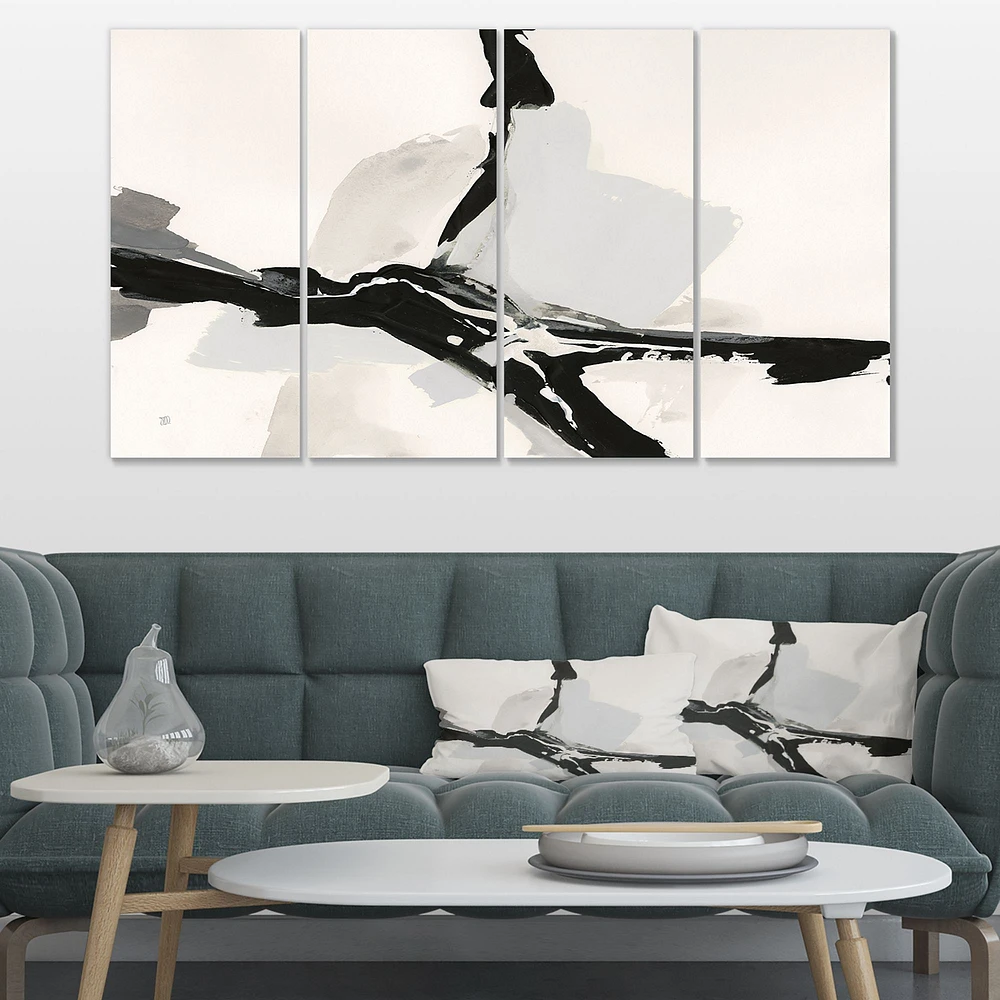 Abstract Neutral III  Canvas Wall Art