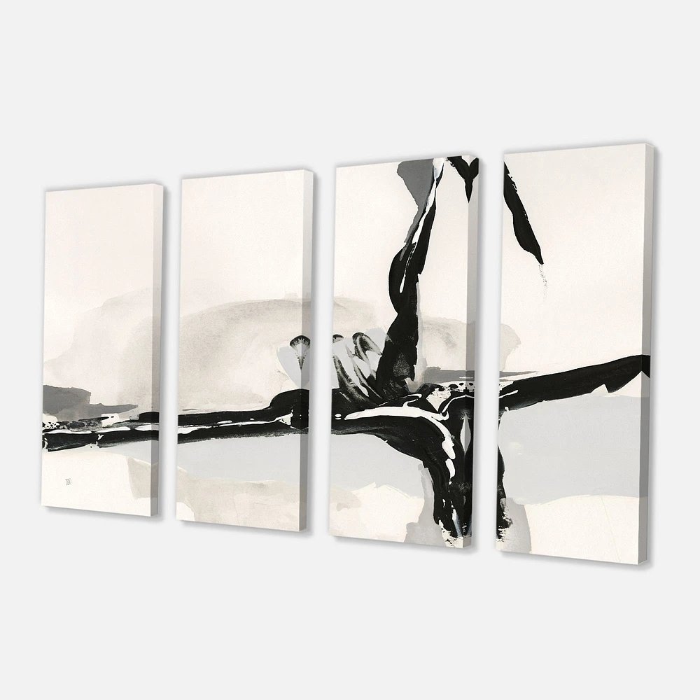 Abstract Neutral II  Canvas Wall Art