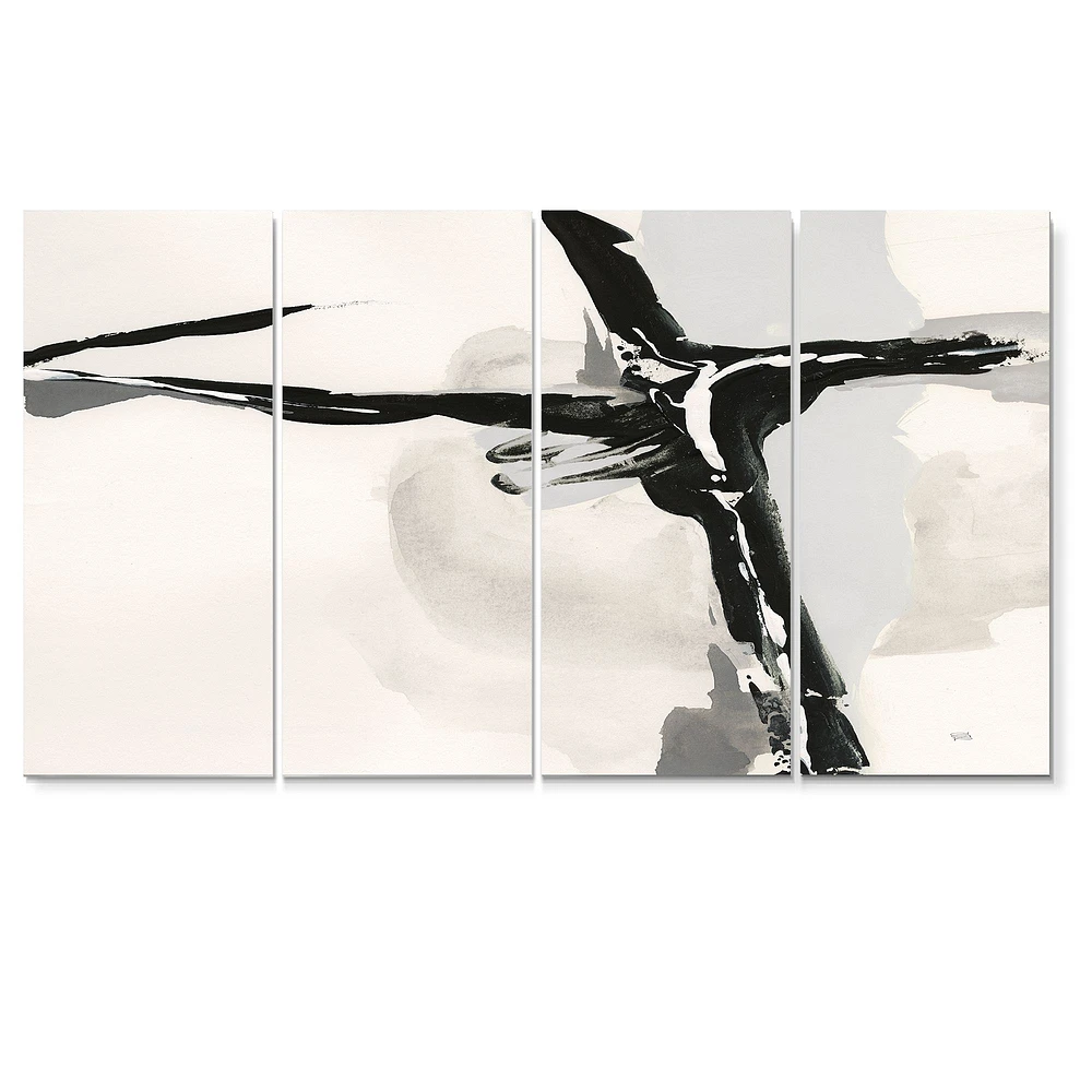 Abstract Neutral II  Canvas Wall Art