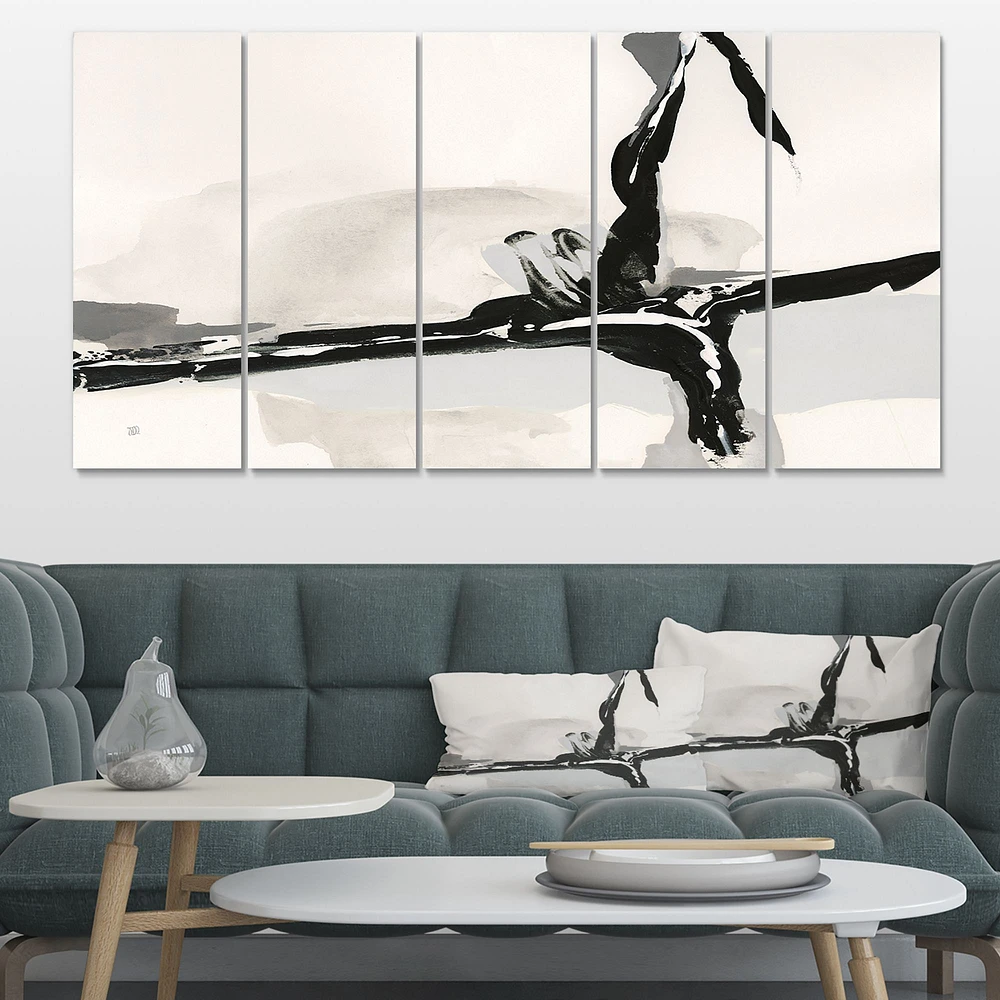 Abstract Neutral II  Canvas Wall Art