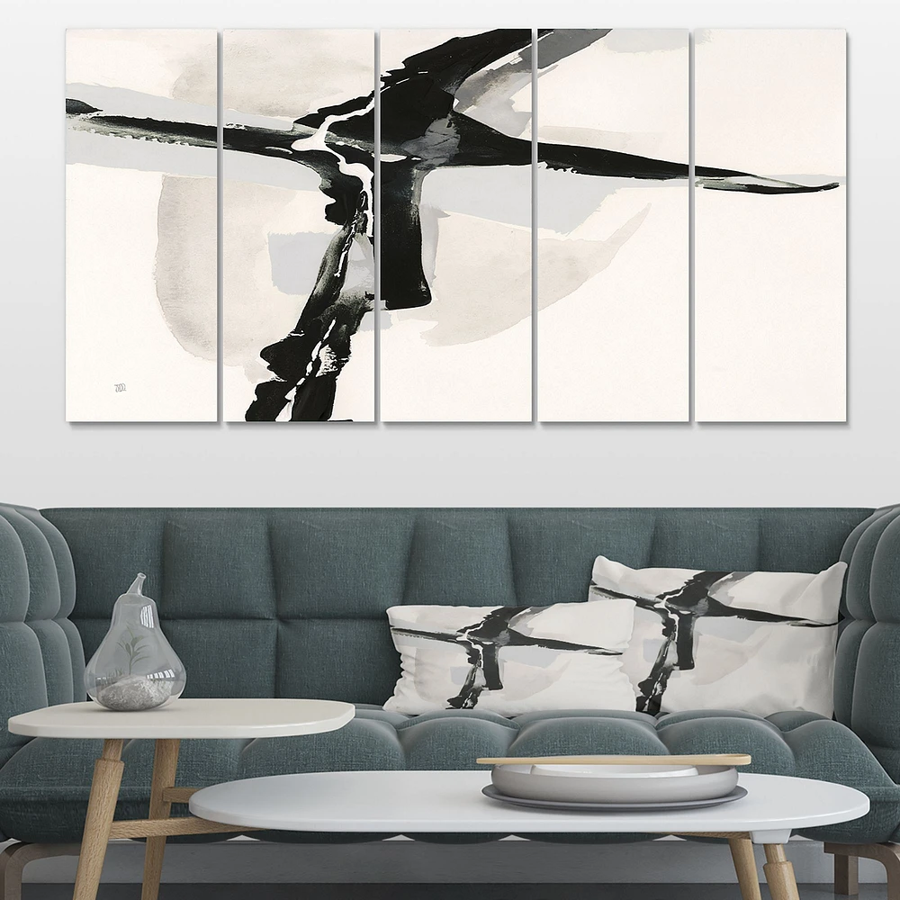 Abstract Neutral I  Canvas Wall Art