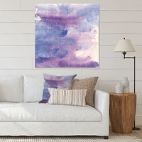 Watercolor Purple Haze II  Wall Art