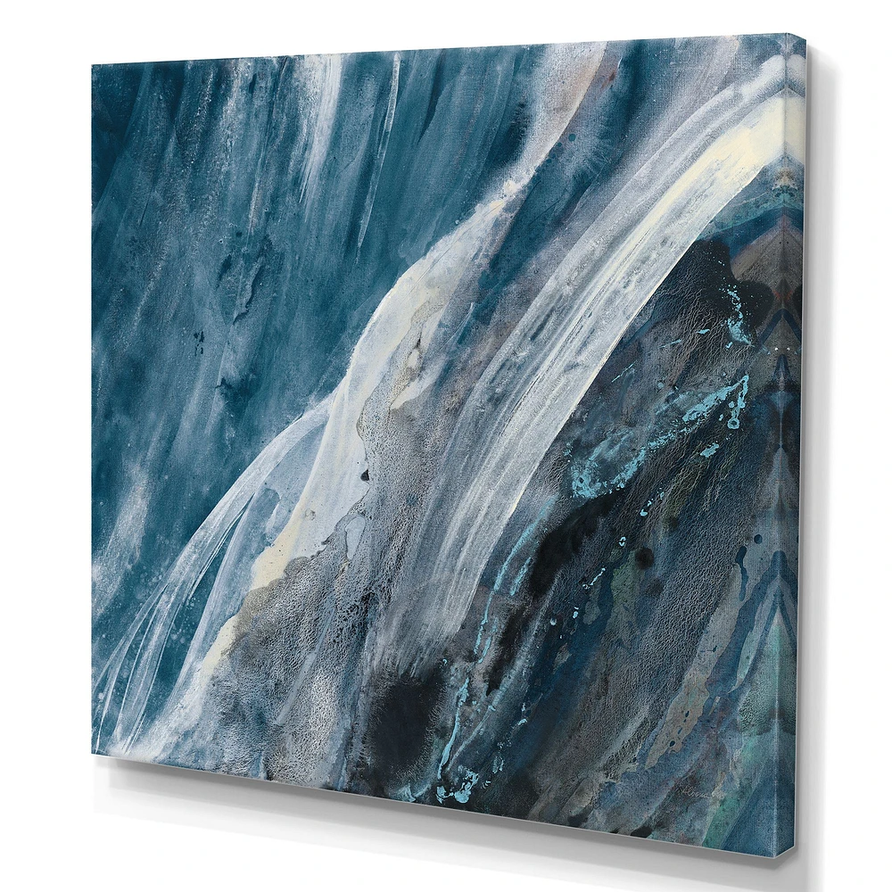 Splash Blue Indigo  Wall Art