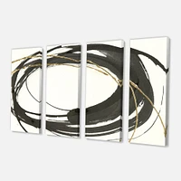 Gold our Circle I  Canvas Wall Art