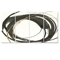 Gold our Circle I  Canvas Wall Art