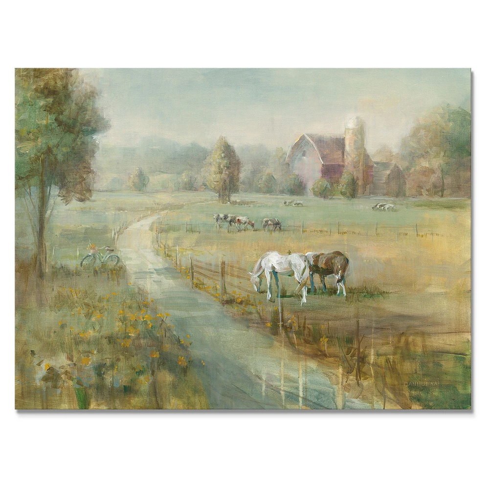 Toile « Tranquil Country Field