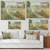 Toile « Tranquil Country Field