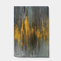 Black and Gold Glam Abstract Wall Art