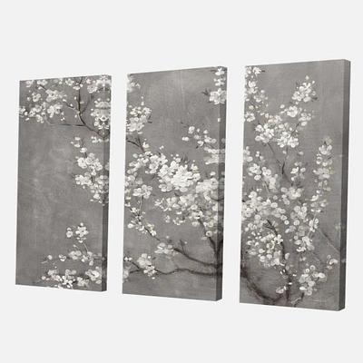 Toile imprimée « White Cherry Blossoms II