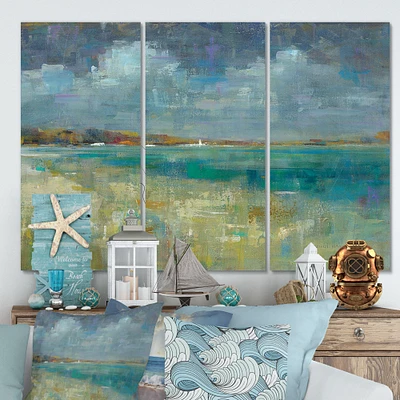 Sky and Sea Canvas Wall Art