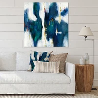 Blue Glam Texture I  Wall Art