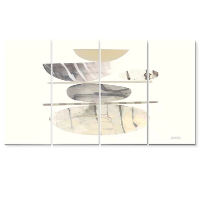 Toile « Geometric Balance Neutral II »