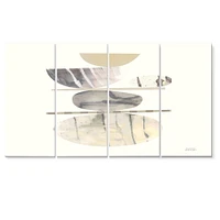 Geometric Balance Neutral II Canvas Wall Art