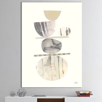 BalanceAbstract Neutral II Wall Art