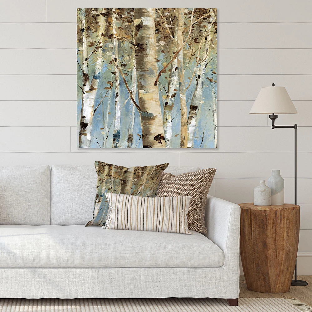 White Birch Forest II  Canvas Wall Art