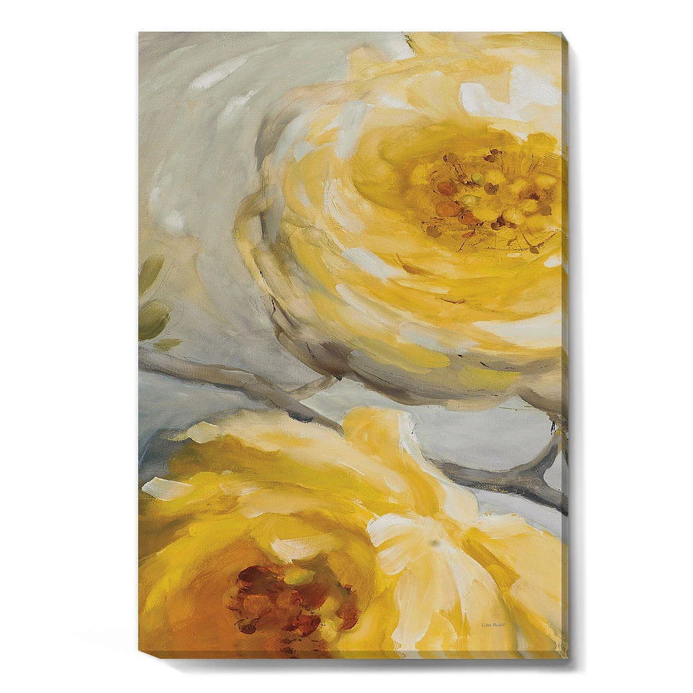 Sunshine Yellow Flower III  Wall Art