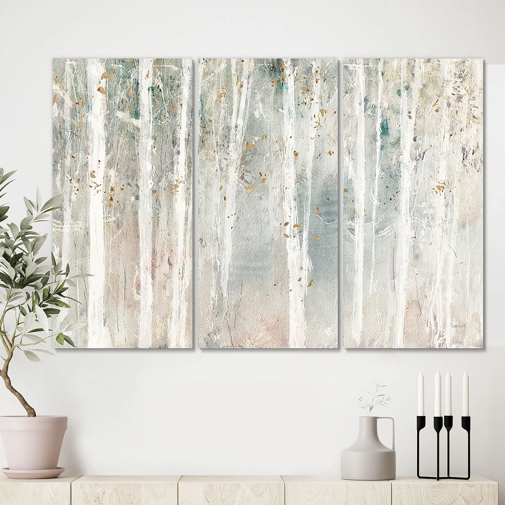 A Woodland Walk into the Forest III  Canvas Wall Art