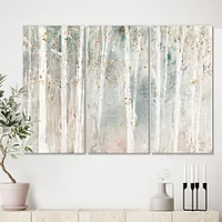 A Woodland Walk into the Forest III  Canvas Wall Art