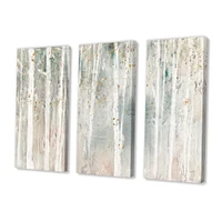 A Woodland Walk into the Forest III  Canvas Wall Art