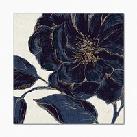 Toile imprimée « Dark Rose Gilded Gold »