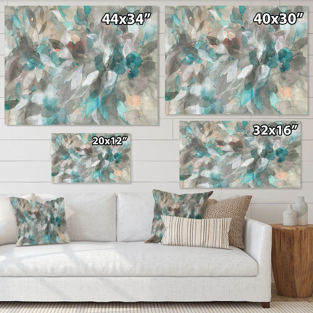 RW Abstract Nature French Country  Canvas Wall Art