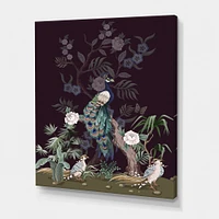 Chinoiserie with Birds and Peonies V  Wall Art