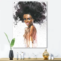 Portrait of African American Woman VII  Wall Art