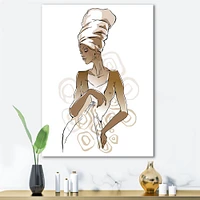 African American Woman Portraits  Wall Art