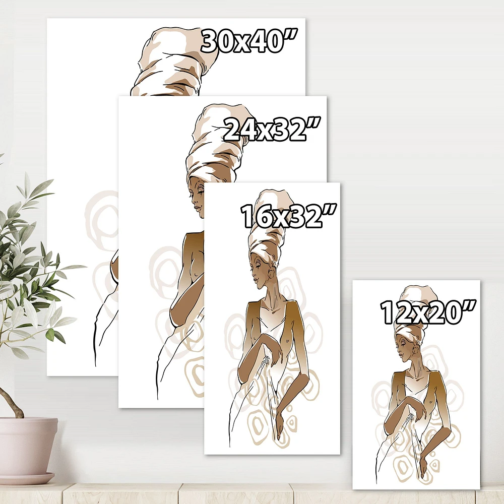 African American Woman Portraits  Wall Art