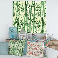 Toile « Bamboo Branches The Forest I »