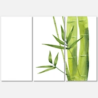 Bamboo Branches in The Forest V  Canvas Wall Art