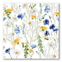 Toile « WildFlowers Chamomile and Clover Bell II