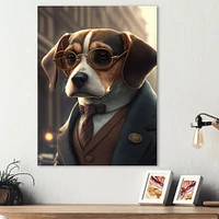 Mafia Beagle I Wall Art