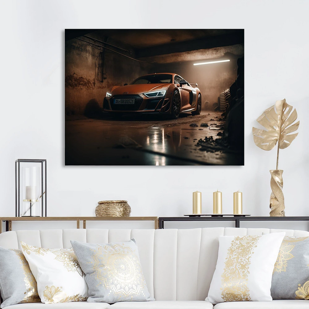 R 8 Exotic Car Photography Wall Art