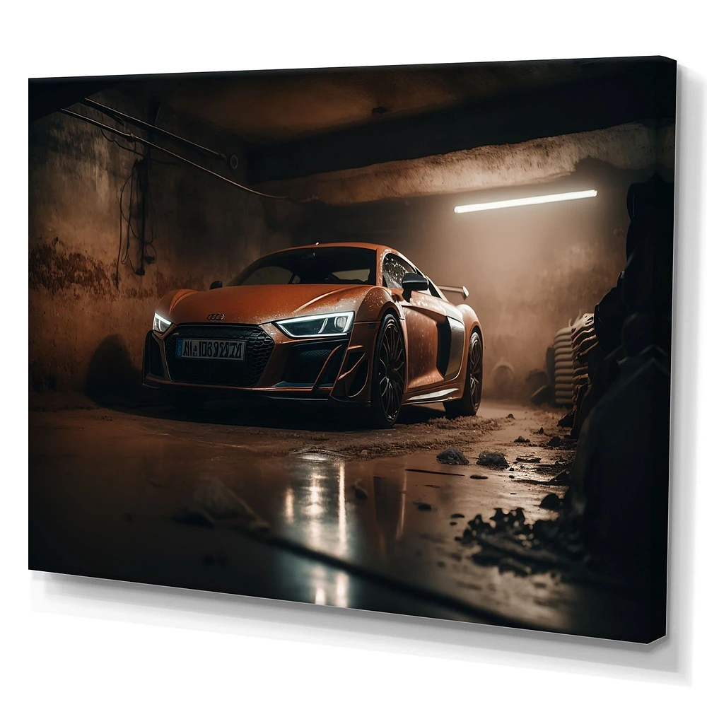 R 8 Exotic Car Photography Wall Art