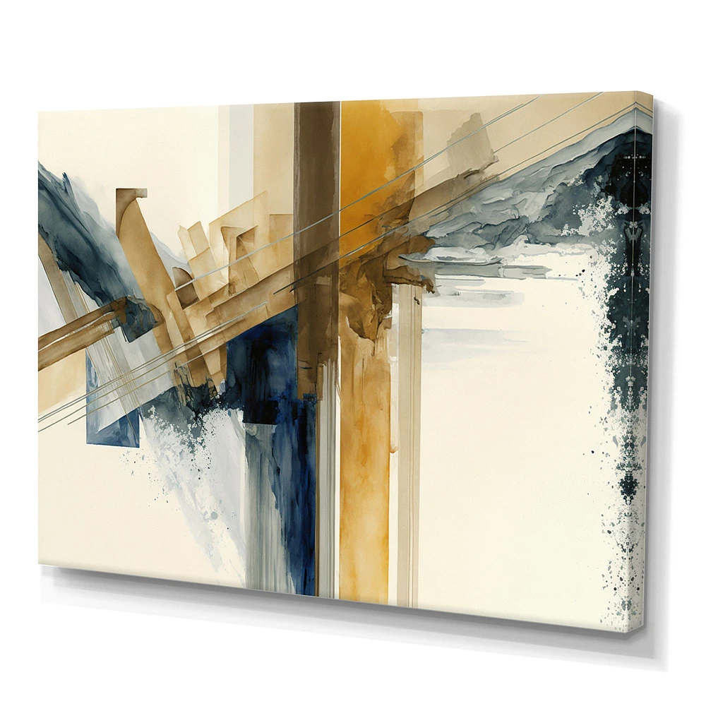 Modern Watercolor Abstract Wall Art