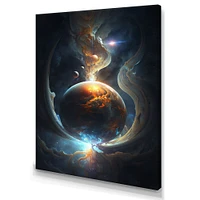 Deep Space Planet Fusion IV Wall Art