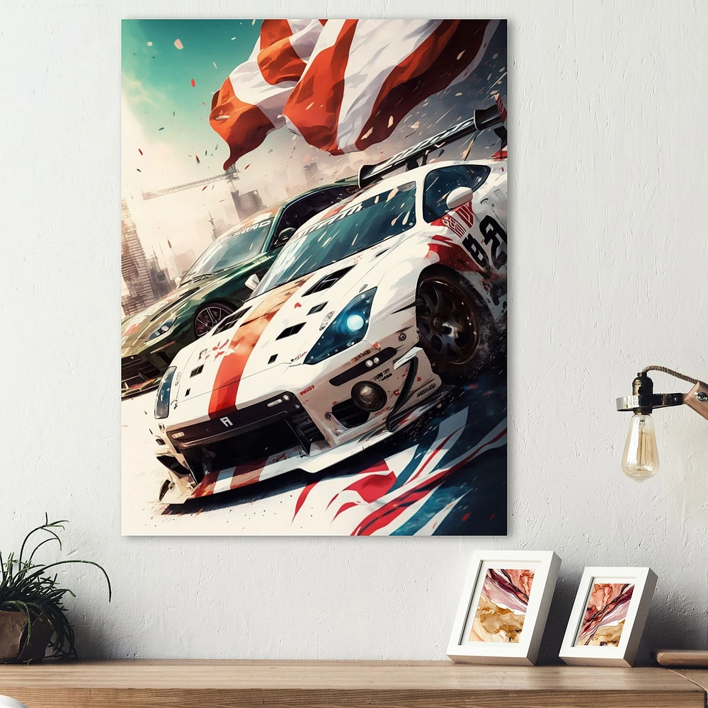 Tokyo Japan Driving Car IV Wall Art