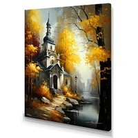 Church Forest Autumn IV Wall Art