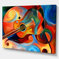 Music and Rhythm  Canvas Art Print