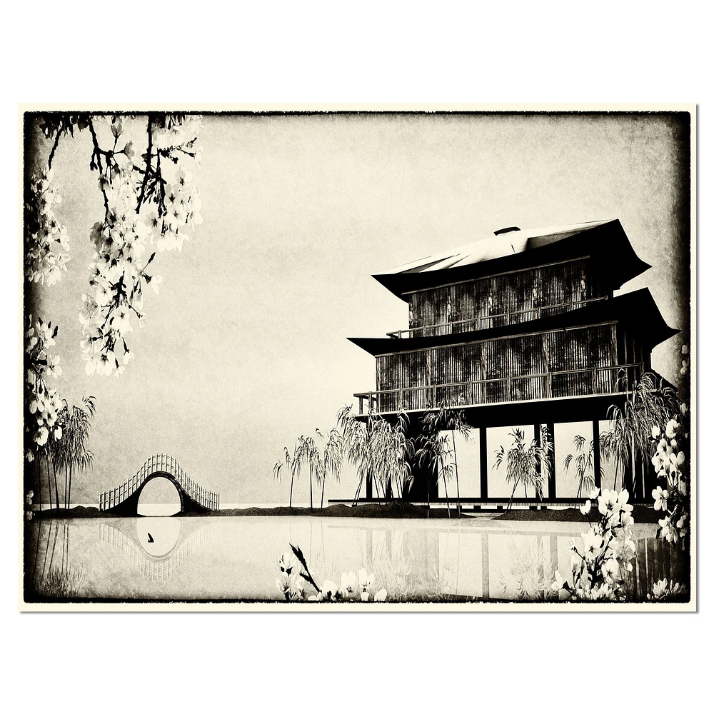 Chinese Ink Painting  Wall Art