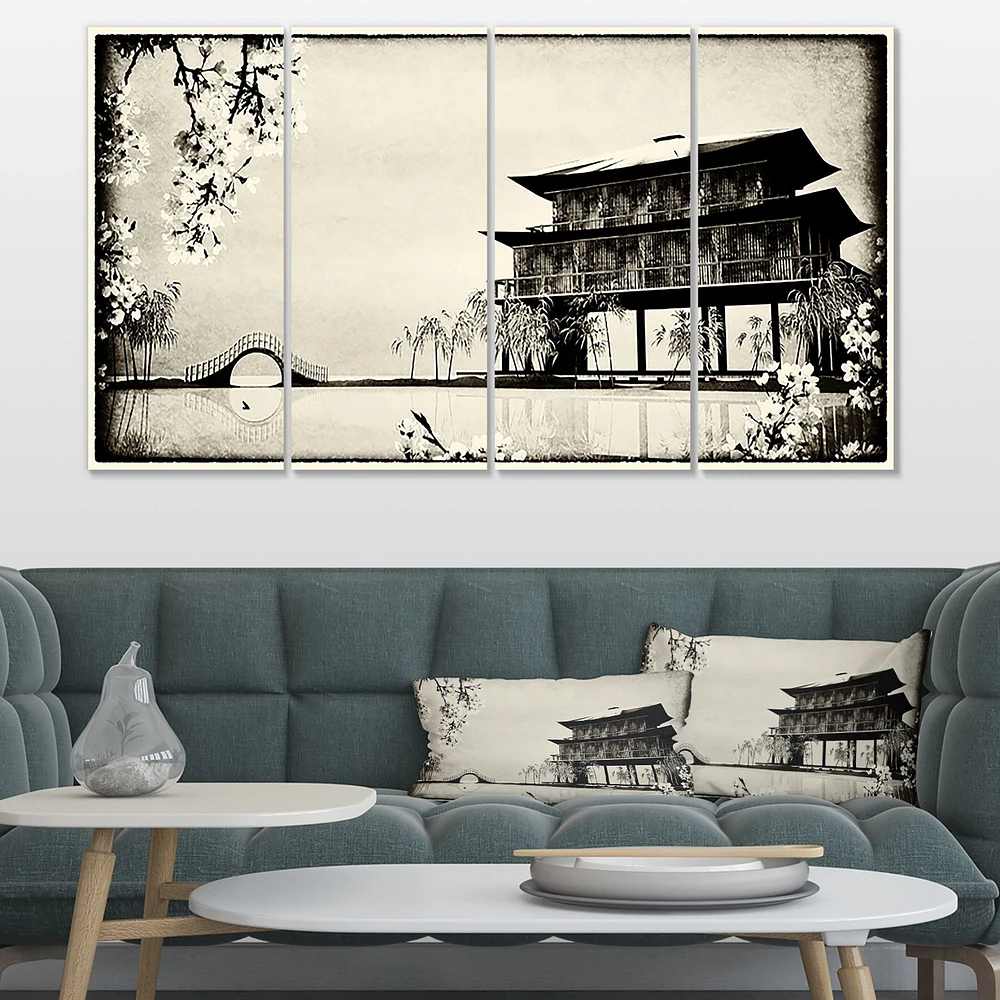 Toile « Chinese Ink Painting