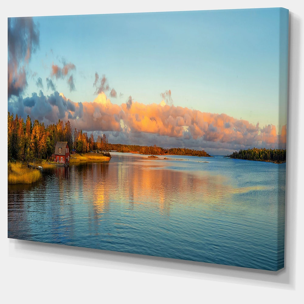 Autumn Sunset Panorama  Wall Art