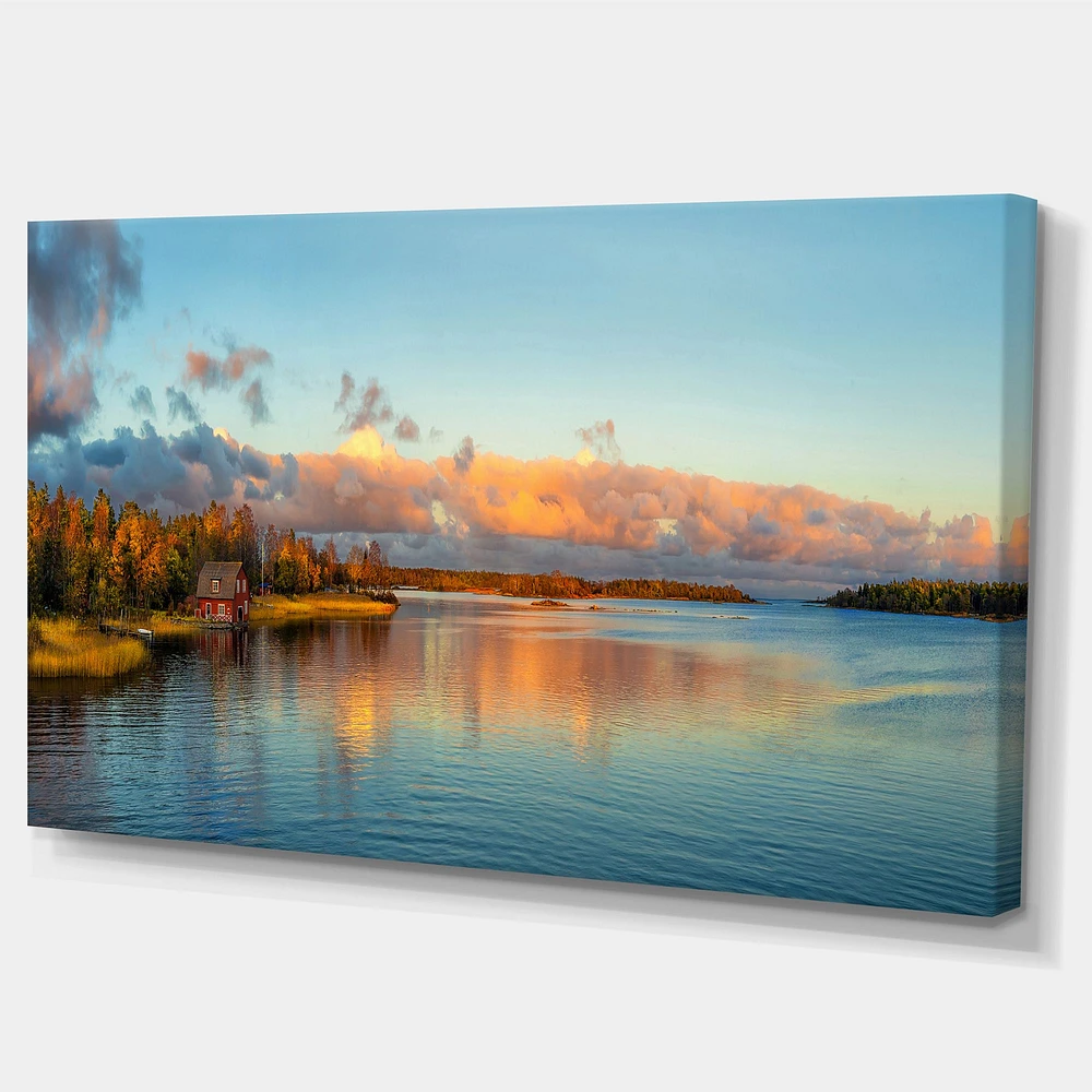 Autumn Sunset Panorama  Wall Art