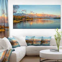 Autumn Sunset Panorama  Wall Art