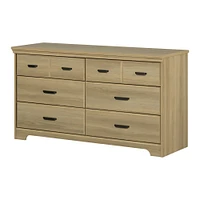 South Shore Furniture Versa 6-Drawer Dresser - Natural Ash